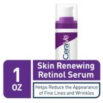 CeraVe Suero de retinol antienvejecimiento para cara, retinol encapsulado con ácido hialurónico, niacinamida y ceramidas, suaviza arrugas y líneas finas, suero suave para iluminar la piel, sin