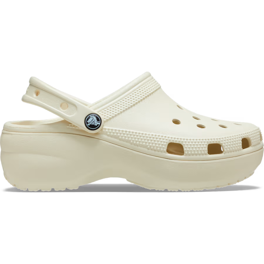 微信图片_2026-03-24_094949_706 Crocs Classic Platform Clog – Bone - Imagen 1